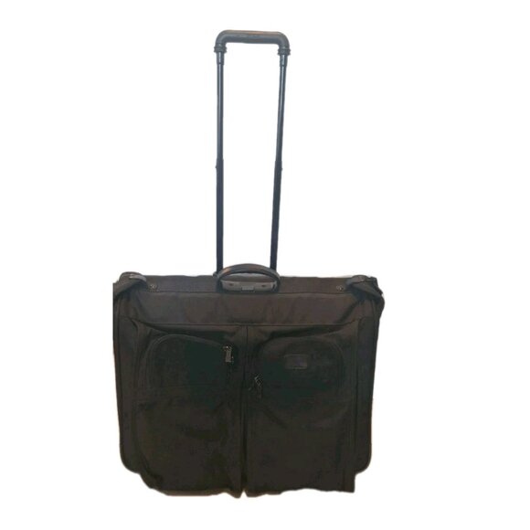 Tumi Luggage Wheeled Garment Bag 2231D3 Extended Trip Rolling Wardrobe Black - Picture 1 of 16